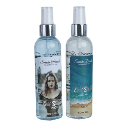 Pack of 2 - Smake Cold Water Body Mist For Men & Women - 125 ml Each