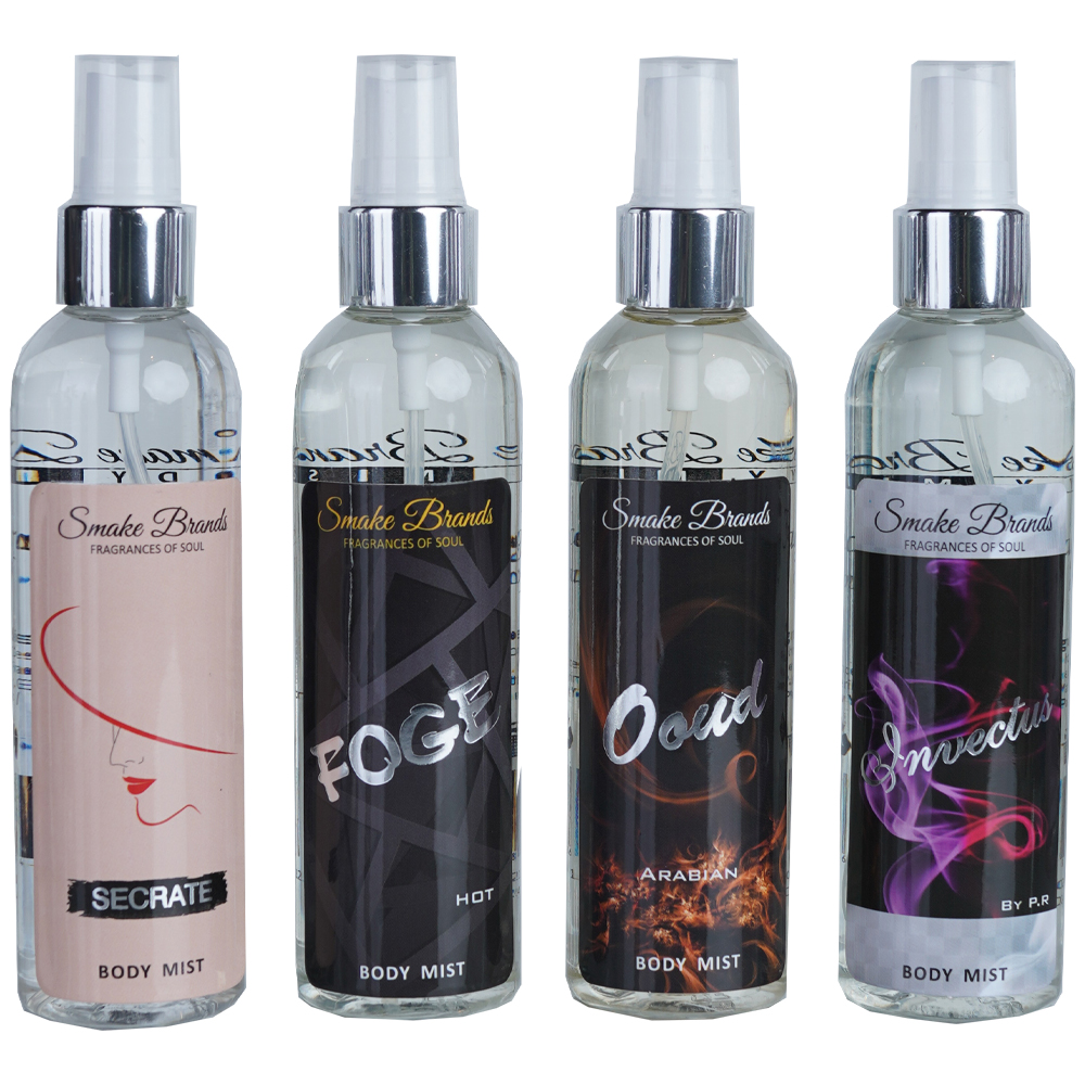 49.jpg Pack of 4 - Smake Body Mist Body Spray For Men & Women - 125 ml Each - Image 1