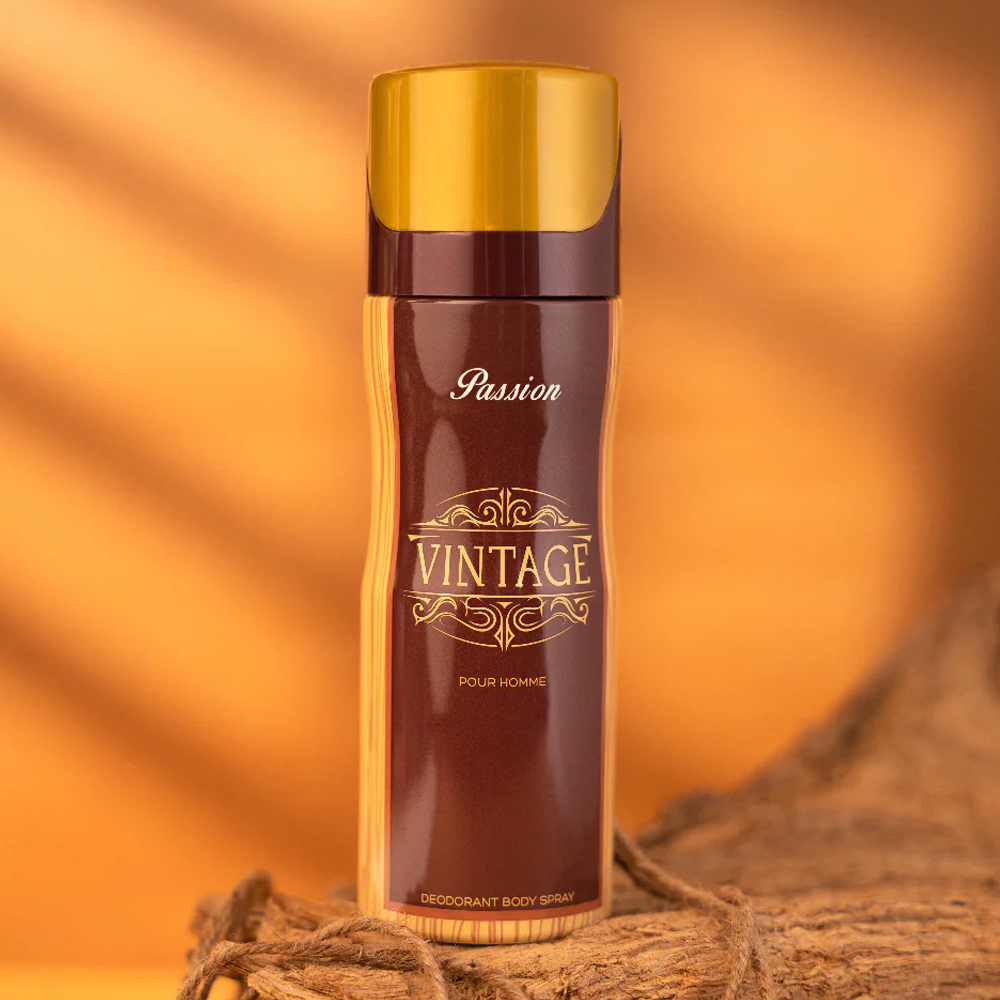 BS-AC-Vintage.jpg Acura Passion Vintage Body Spray Deodorant For Men – 200 ml - Image 1