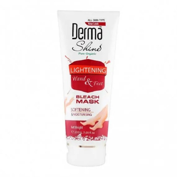 Bleach-Mask.jpg Derma Shine Lightening Hand & Feet Bleach Mask - 200 Gram - Image 1