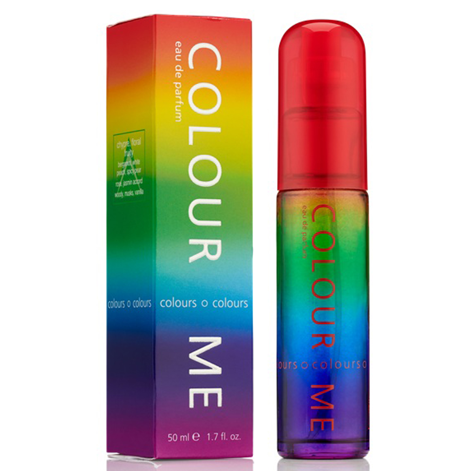CM-Colours.jpg Milton Lloyd Colour Me Colours Perfume For Women – 50 ml - Image 1