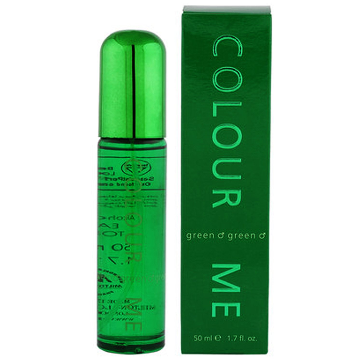 CM-Green.jpg Milton Lloyd Colour Me Green Perfume For Men - 50 ml - Image 1