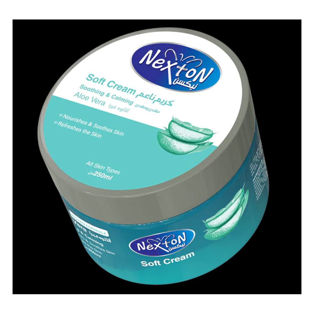 Cream-Fairness-Aloe-Vera-250.jpg Nexton Fairness Soft Aloe Vera Moisturizing Cream – 250 ml - Image 1