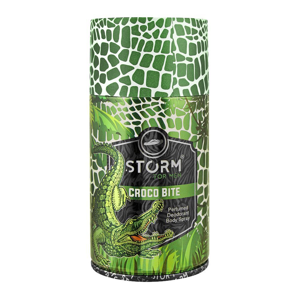 Croco-bite1.jpg Storm Croco Bite Perfumed Body Spray For Men - 250 ml - Image 1