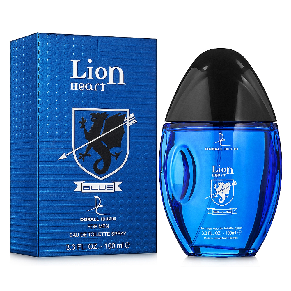 DC-Lion-Heart.jpg Dorall Collection Lion Heart Blue Perfume For Men – 100 ml - Image 1