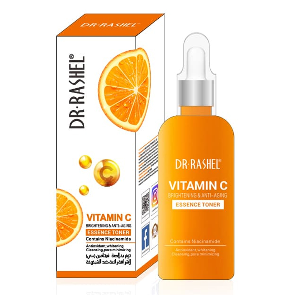 Dr-Rashel-Vitamin-C.jpg Dr Rashel Vitamin C Brightening and Anti-Aging Essence Toner - 120 ml - Image 1