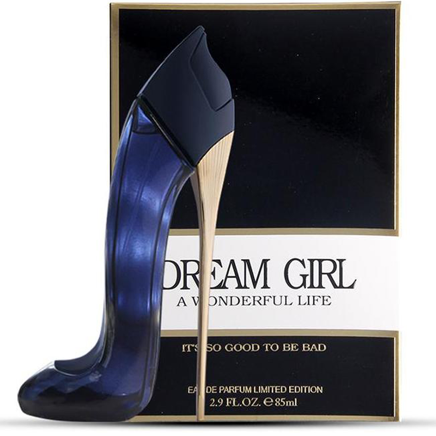 Dream-Girl-C.jpg Dream Girl By Jean Miss Blue Heel Perfume For Women - 85 ml - Image 1