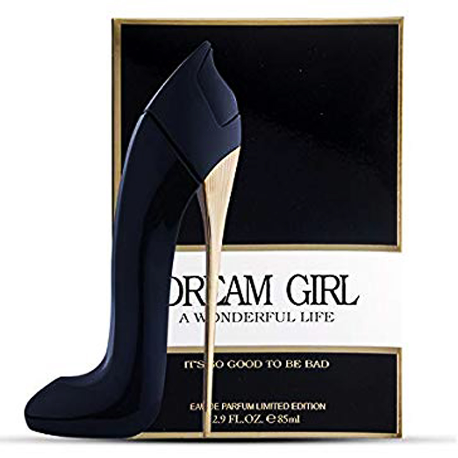 Dream-Girl-D.jpg Dream Girl By Jean Miss Black Heel Perfume For Women - 85 ml - Image 1