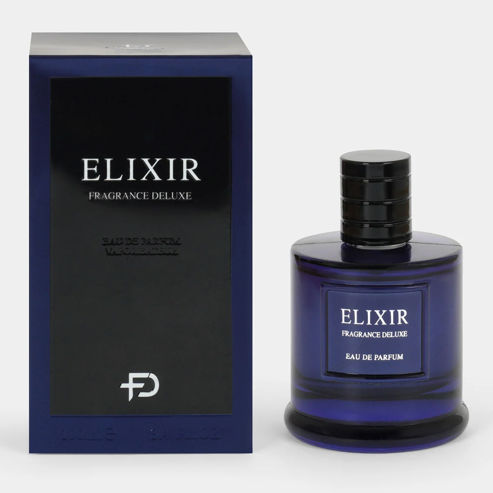 FD-Elixir-EDP.jpg Fragrance Deluxe Elixir Perfume For Men – 100 ml - Image 1