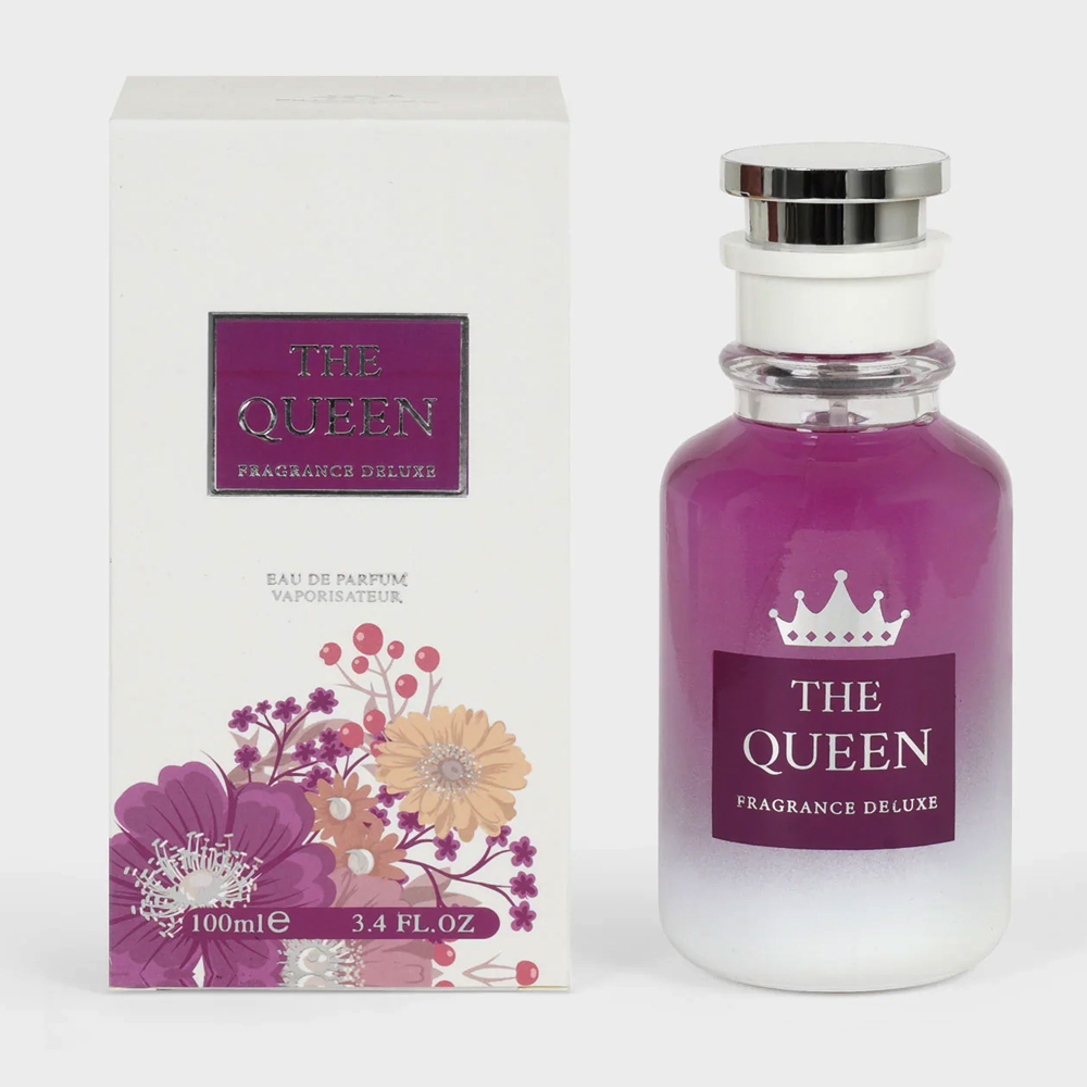 FD-The-Queen-W-EDP.jpg Fragrance Deluxe The Queen Perfume For Women – 100 ml - Image 1