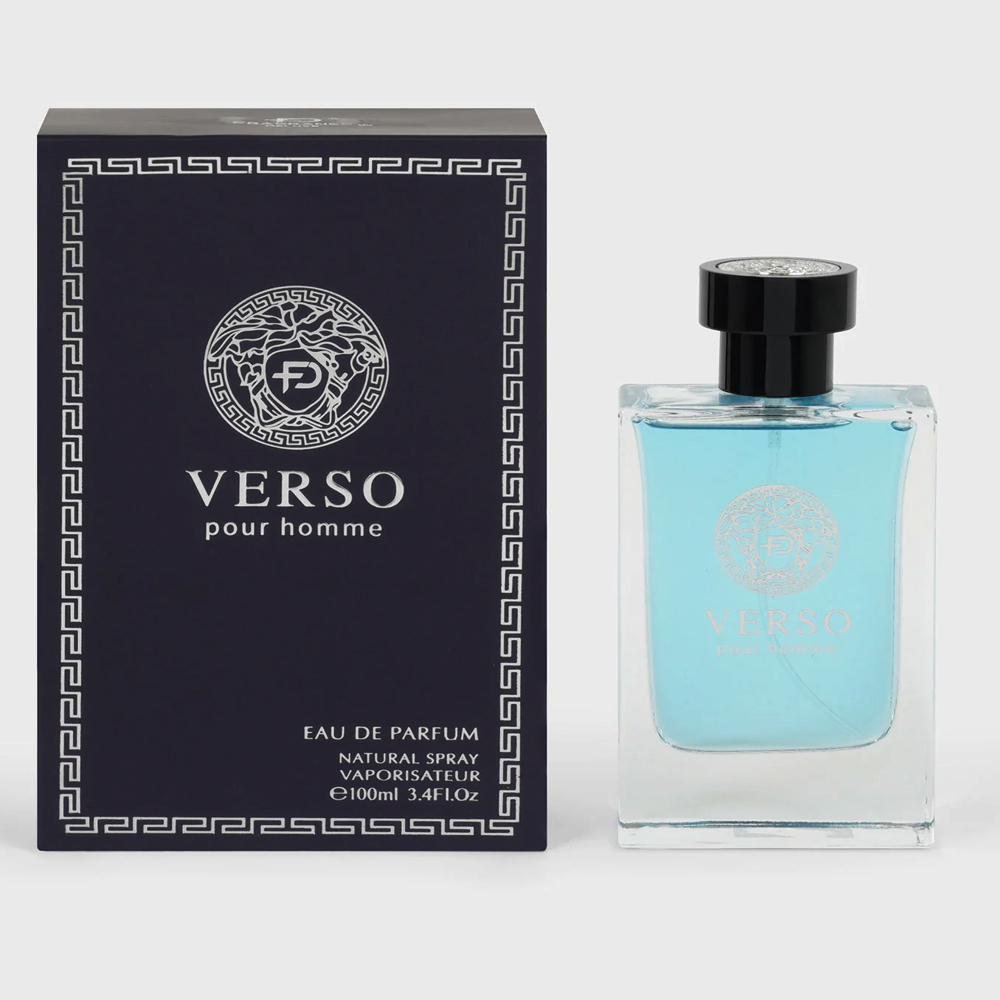 FD-Verso-EDP.jpg Fragrance Deluxe Verso Perfume For Men – 100 ml - Image 1