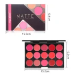 Miss Rose 15 Color Matte Lip Cream - Image 3