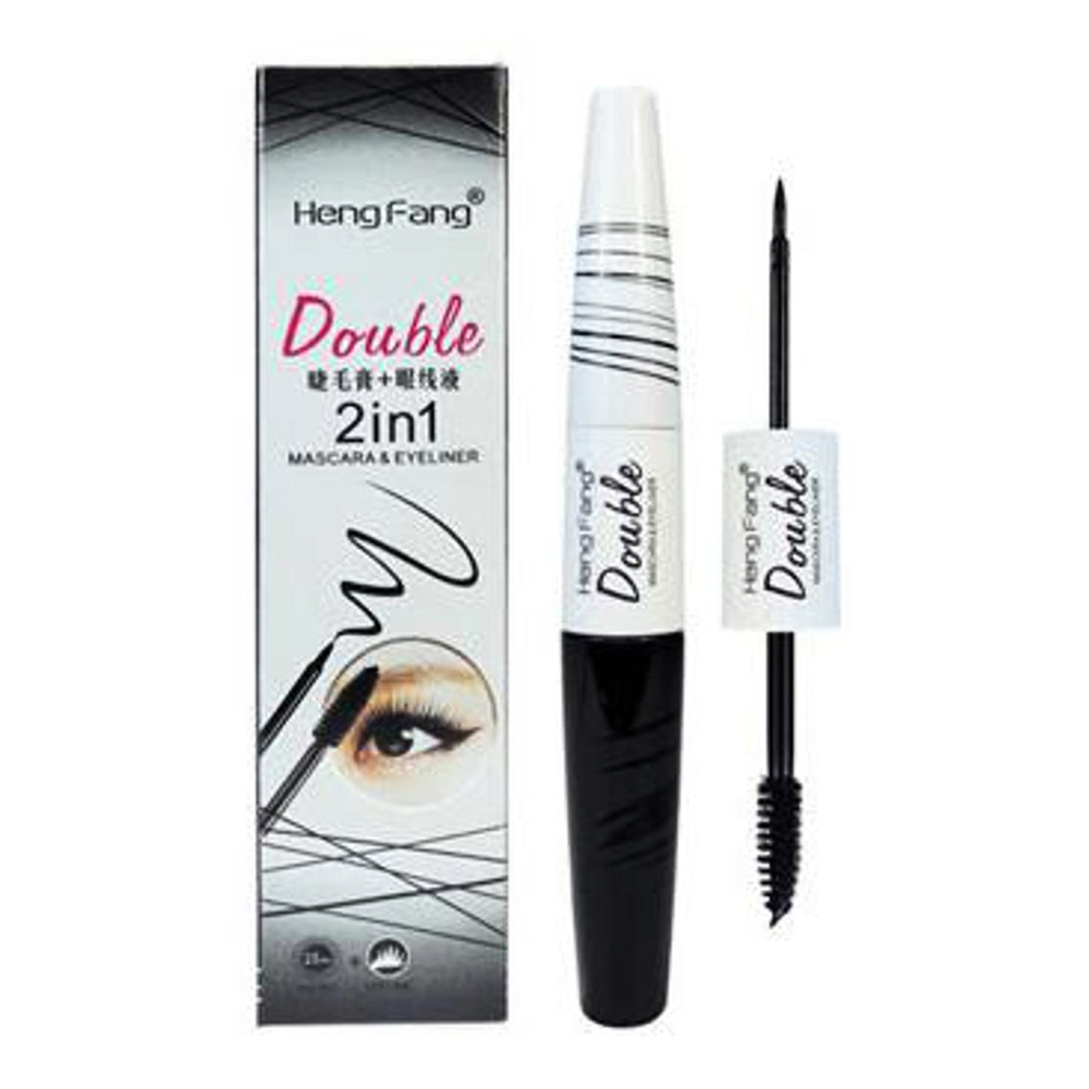 Heng-Feng-2-in-1-A.jpg Heng Fang Double 2 In 1 Mascara & Eyeliner - 5.5 gram - Image 1