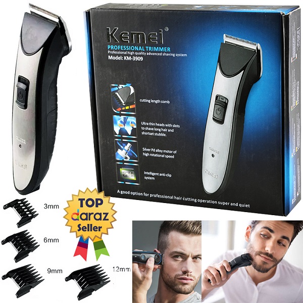 KM-3909.jpg KM-3909 Hair Trimmer Clipper For Men - Image 1