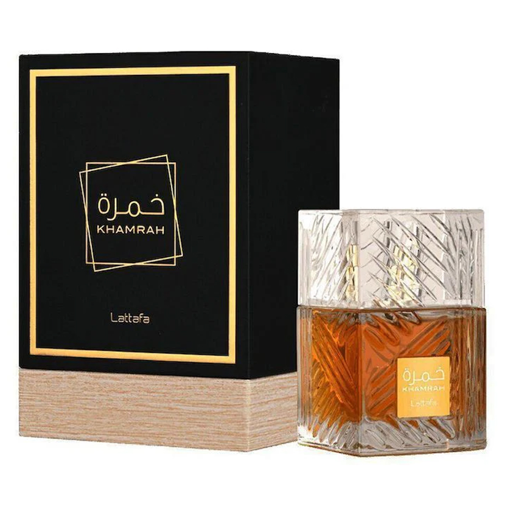 Lattafa-Khamrah-A.jpg Lattafa Khamrah Perfume For Unisex – 100 ml - Image 1
