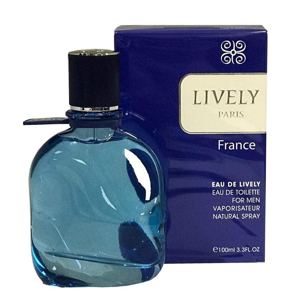 Lively-Blue-France.jpg Lively France Perfume For Men – 100 ml - Image 1