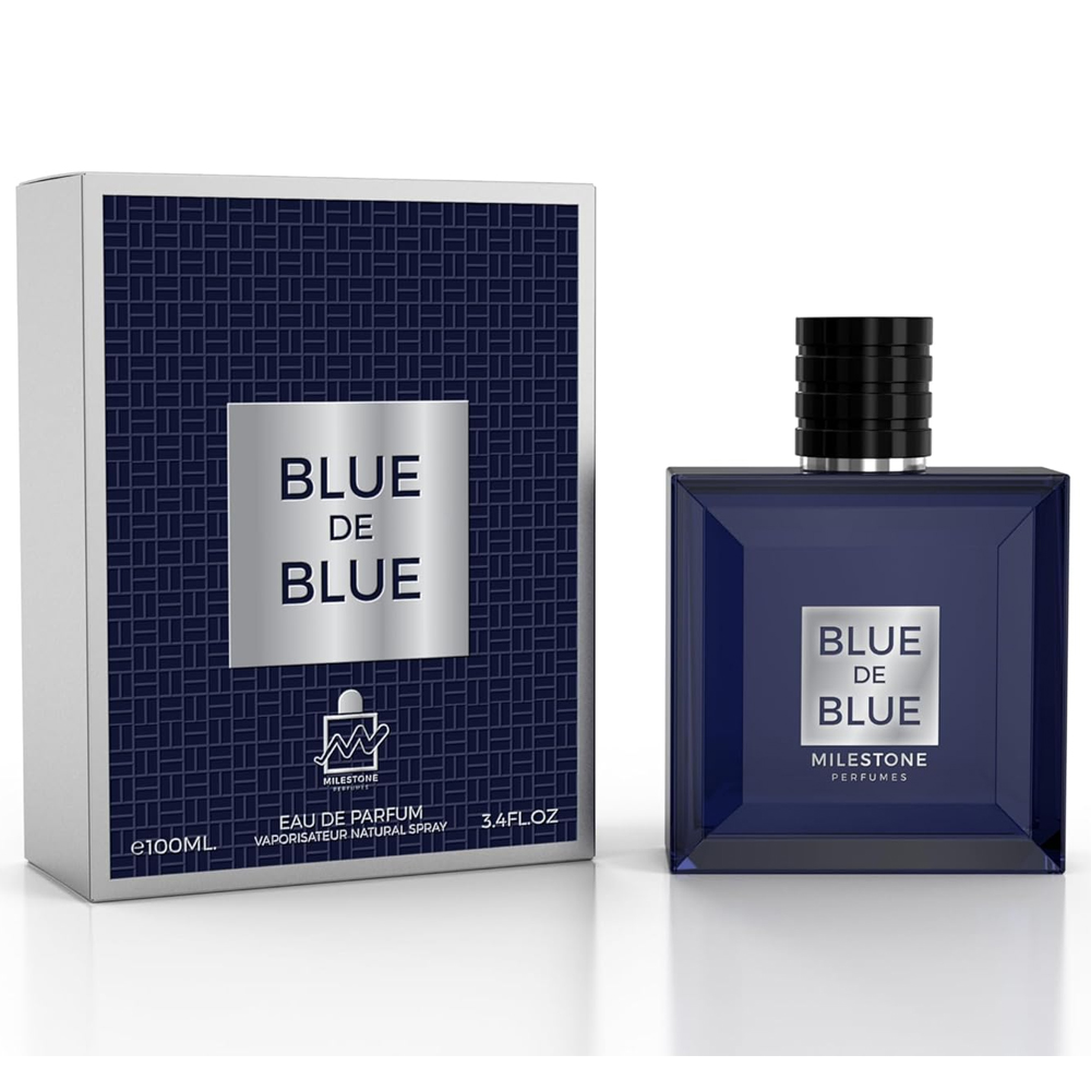 MS-Blue-De-Blue-M.jpg Milestone Blue De Blue Perfume For Men – 100 ml - Image 1