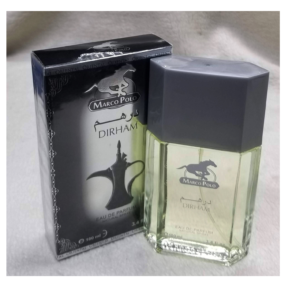 Marco-Polo-Dirham-EDP.jpg Marco Polo Dirham Perfume For Unisex – 100 ml - Image 1
