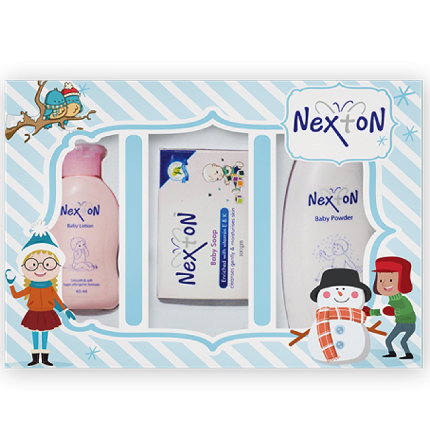 NGS-92208.jpg Nexton 3 in 1 Baby Gift Pack (NGS 92208) - Image 1