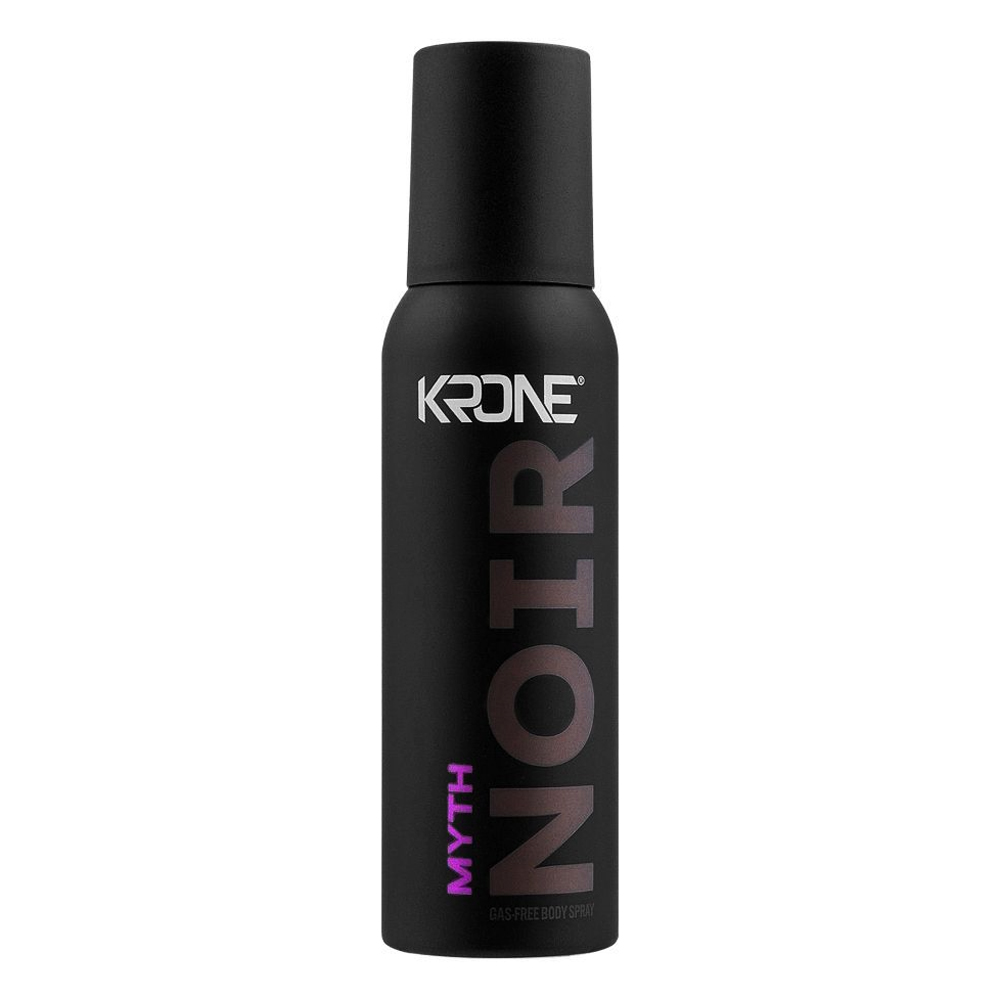 New-Krone-Myth.jpg Krone Noir Myth Gas Free Body Spray For Unisex – 120 ml - Image 1
