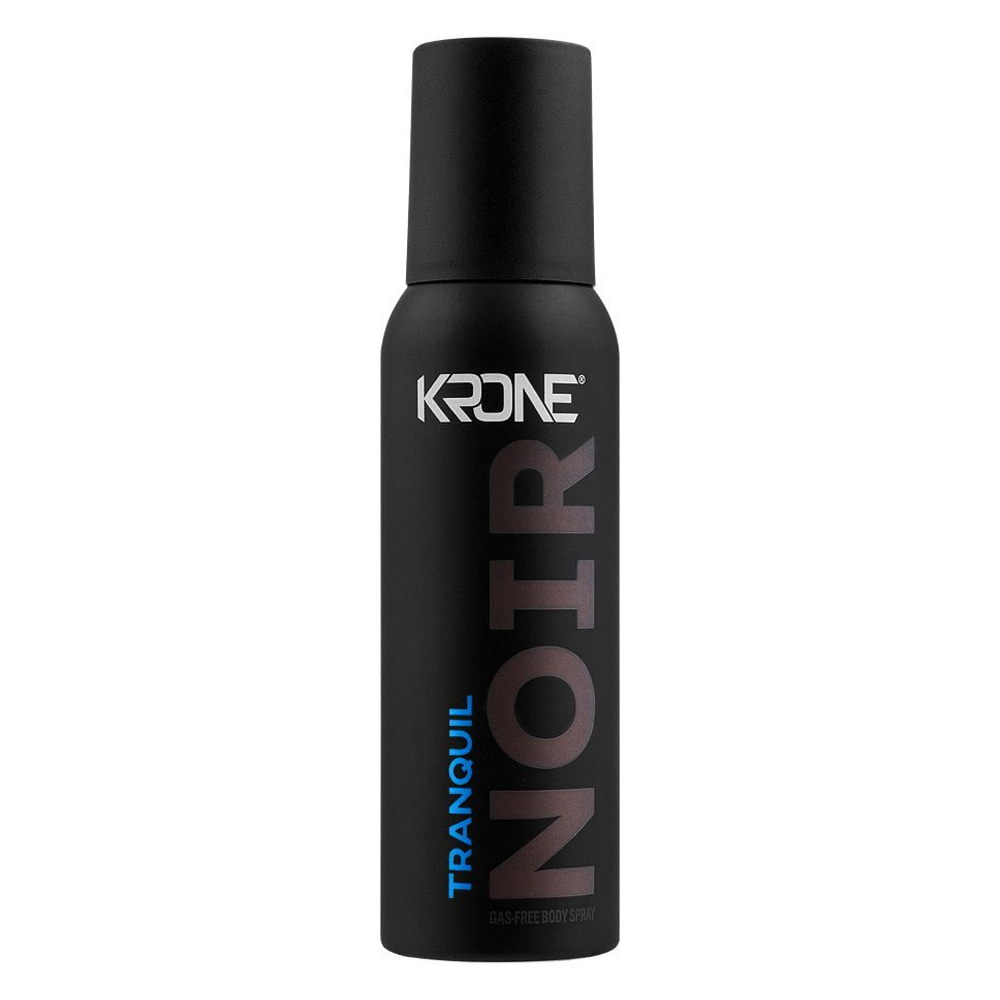 New-Krone-Tranquil.jpg Krone Noir Tranquil Gas Free Body Spray For Unisex - 120 ml - Image 1