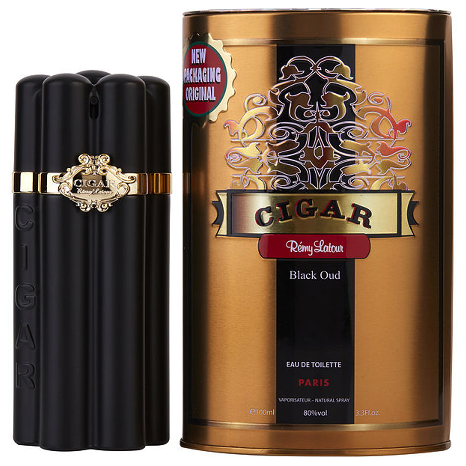 RL-Cigar-BO.jpg Remy Latour Cigar Black Oud Perfume For Men - 100 ml - Image 1