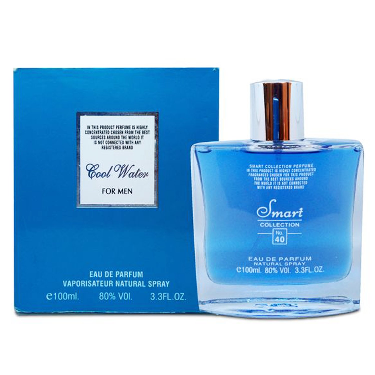 SC-40.jpg Smart Collection Cool Water No. 40 Perfume For Men – 100 ml - Image 1