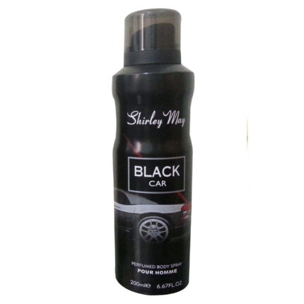 Shirley May Black Car Body Spray Deodorant For Men – 200 ml