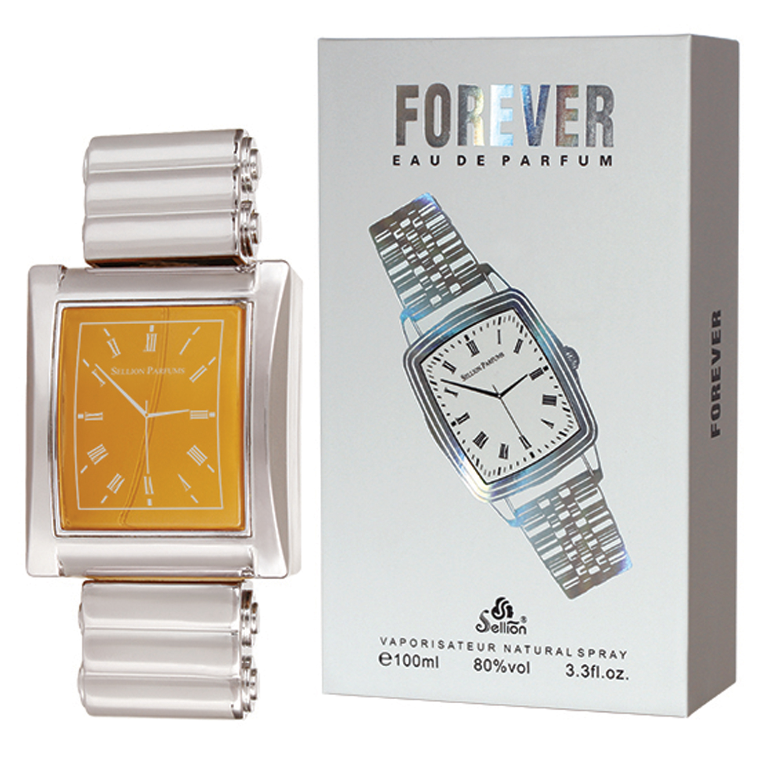 Sellion-Forever-Silver.jpg Sellion Forever White Perfume For Men – 100 ml - Image 1