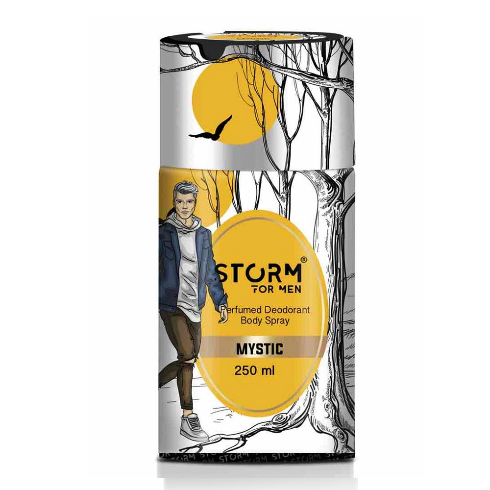 Storm-Mystic.jpg Storm Mystic Perfumed Body Spray For Men- 250 ml - Image 1