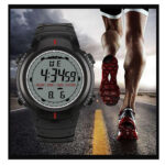Black Rubber Digital Watch For Boys – Black - Image 6