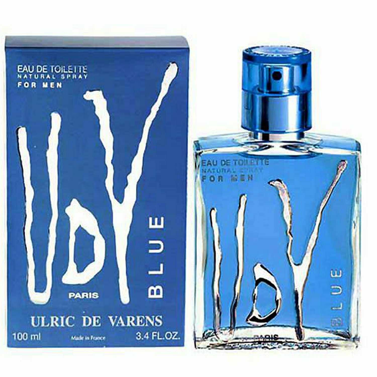 UDV-Blue.jpg Ulric de Varens ( UDV ) Blue Perfume For Men - 100 ml - Image 1