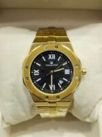Universe Point Analog Wrist Watch For Men – Golden