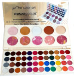 Romantic Color 58 Shades Eye shadow - Makeup Highlighters - Face Blush on Blushers Kit