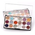 Miss Rose 18-Color Sequin Glitter Eyeshadow Palette (7001-083M2) - Image 5
