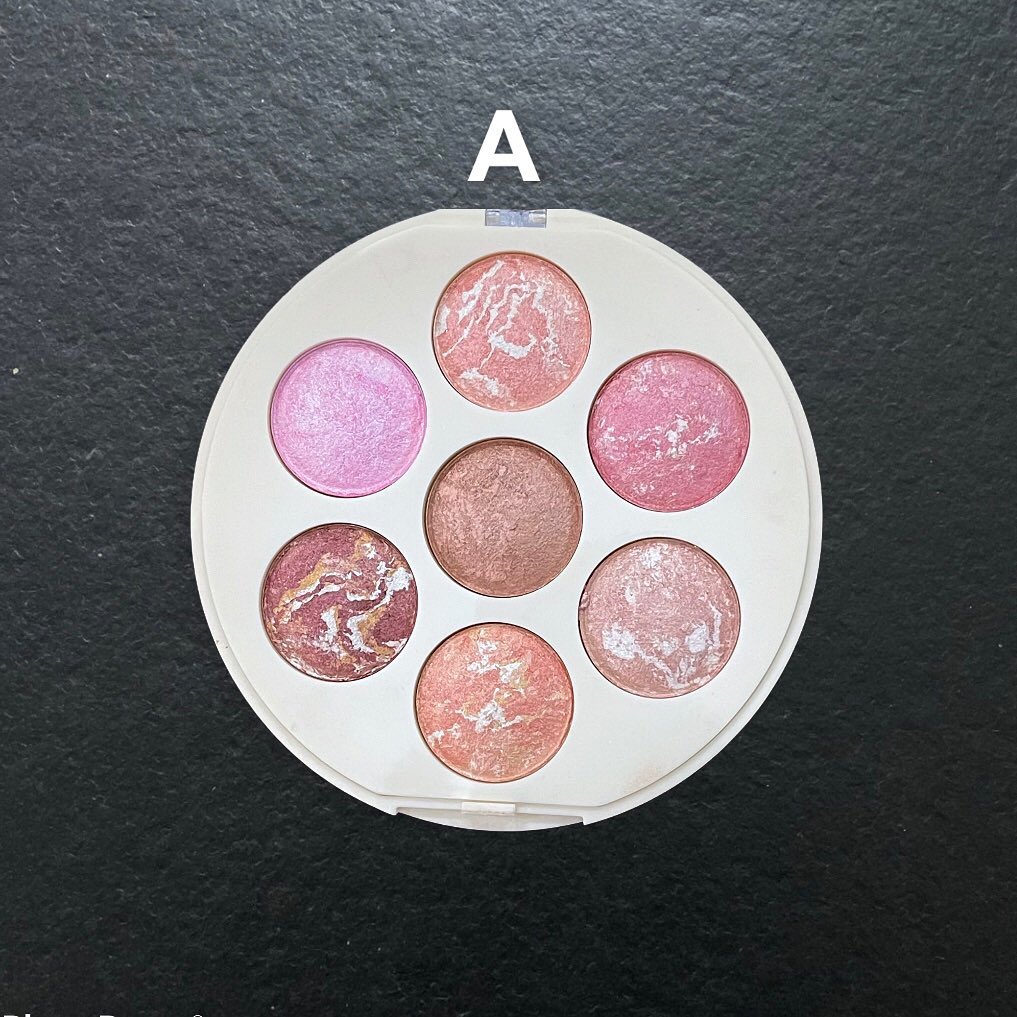 waROwHGnh9xBuws0O7fe8M3JLX9ukyN5l4AGPGlD.jpeg TV Parlour Professional Shiny Blusher Highlighter Palette Kit - 7 Shades - Image 1